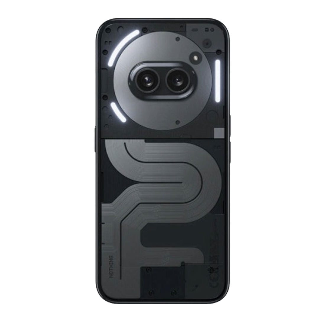 هاتف Nothing Phone 2a Plus 5G، ذاكرة وصول عشوائي (RAM) سعة 12 جيجابايت، سعة تخزين 256 جيجابايت، لون أسود، واجهة Glyph