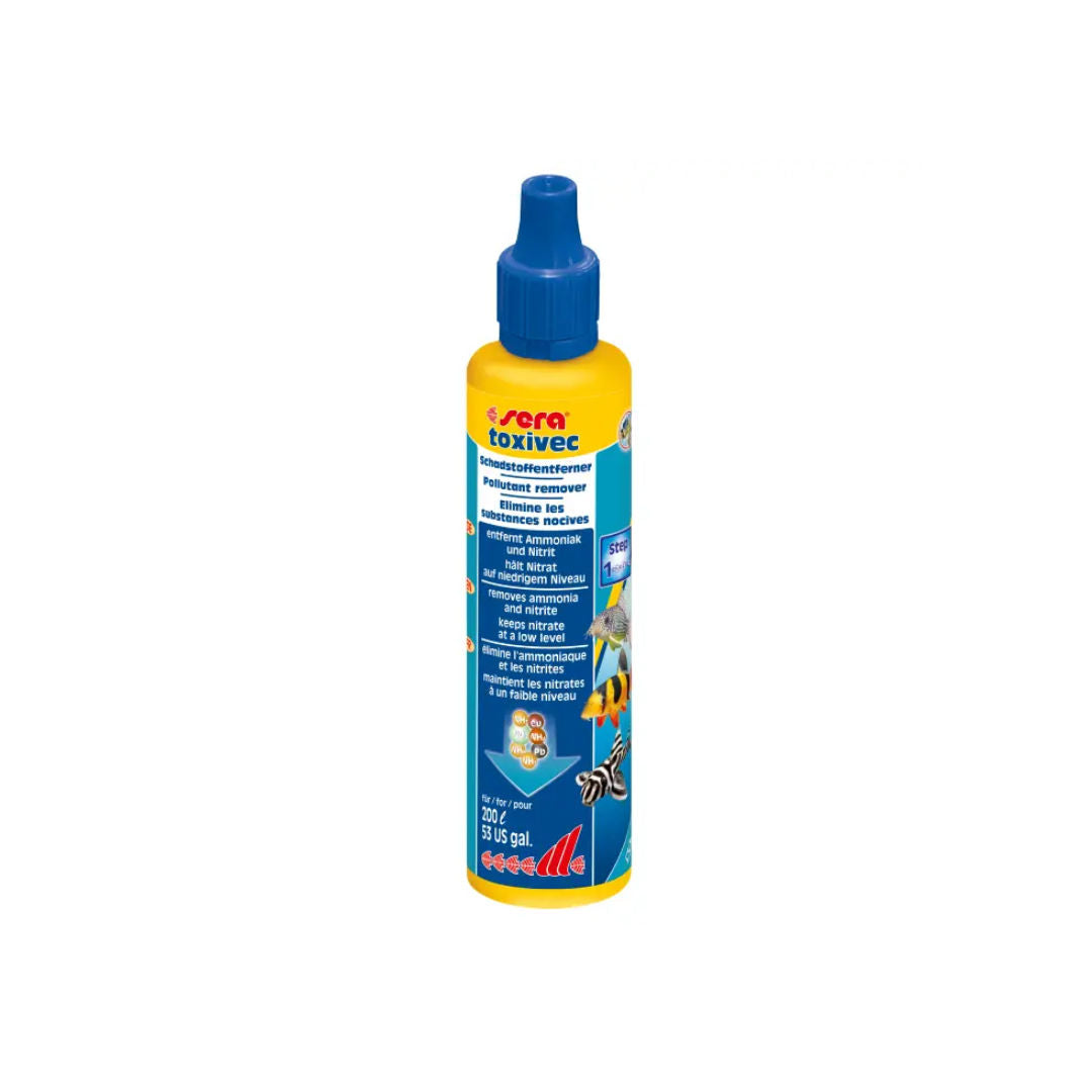 Sera Toxivec Water Conditioner & Pollutant Remover for Aquariums