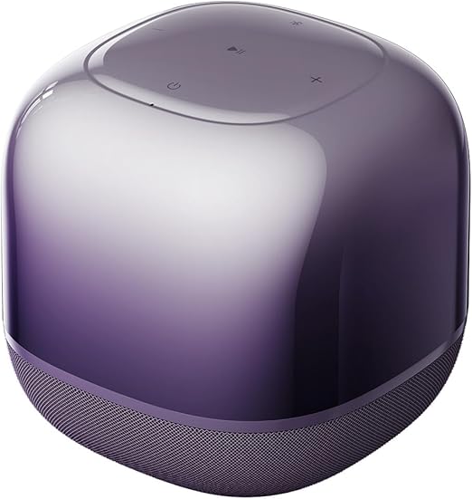 Baseus AeQur V2 Portable Bluetooth Speaker, Purple, 360 Sound