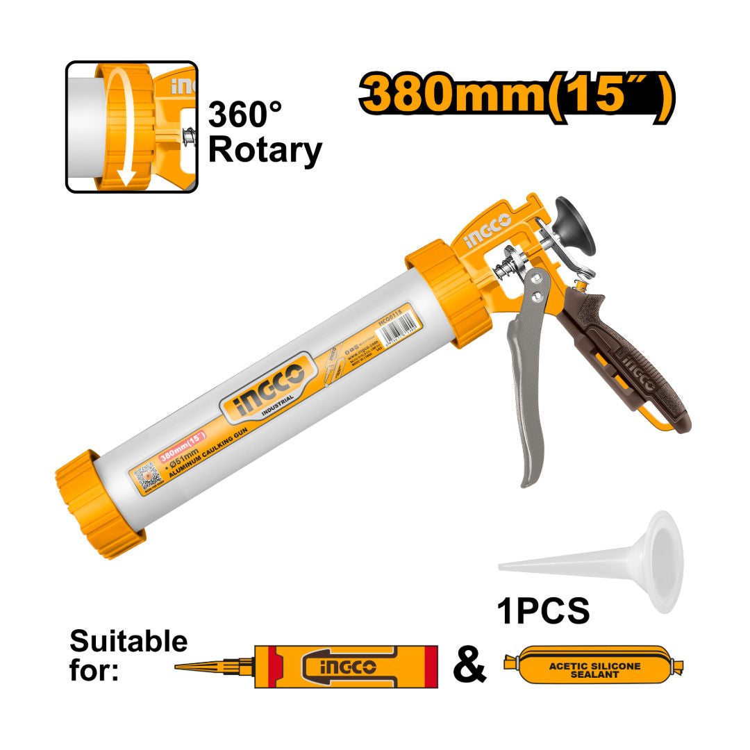 INGCO Aluminum Caulking Gun