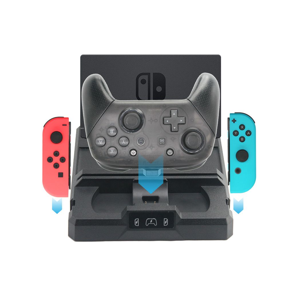 Charging Dock Station Gaming Fast Stand Charger Controller Storage Rack