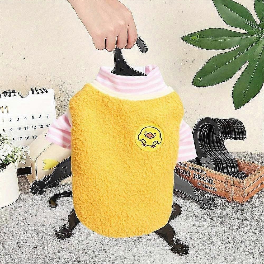 20pcs Dog Paw Print Plastic Clothes Hangers for Wardrobe Storage