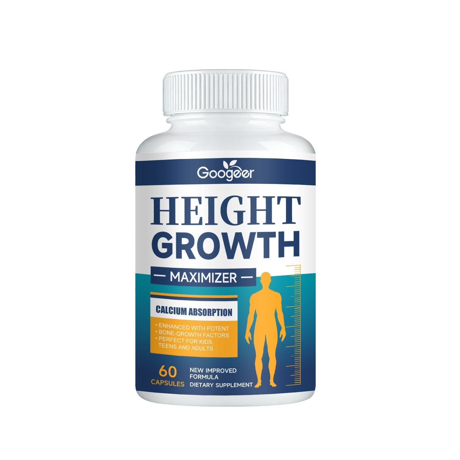 Boost Height Naturally with Body Care Capsules, Supports Bone & Muscle Growth ,60 capsules