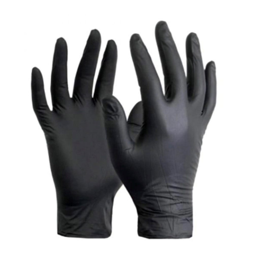 Diva Nitrile Gloves Black Large, 100pcs, Box
