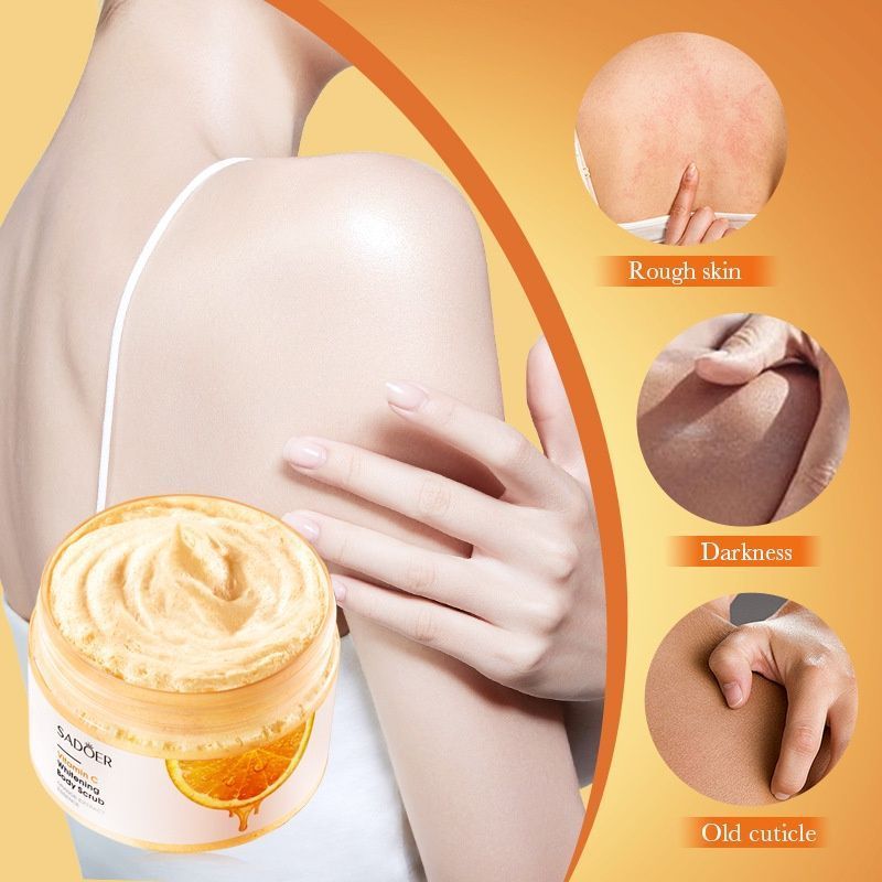 Vitamin C Body Scrub, Moisturizes Skin - 001-SD09715