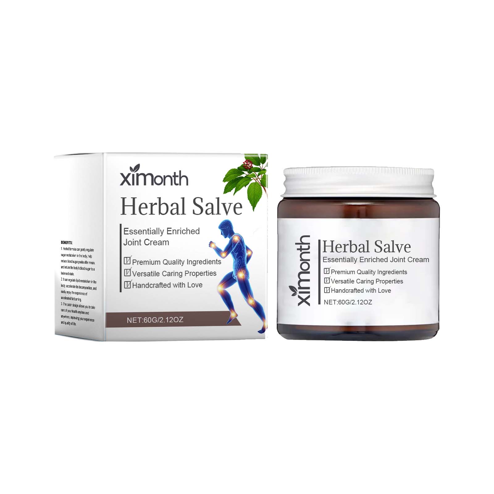 Joint Pain Care Cream, Moisturizing, Fast Relief, Natural Healing, Pain Relief ,60g