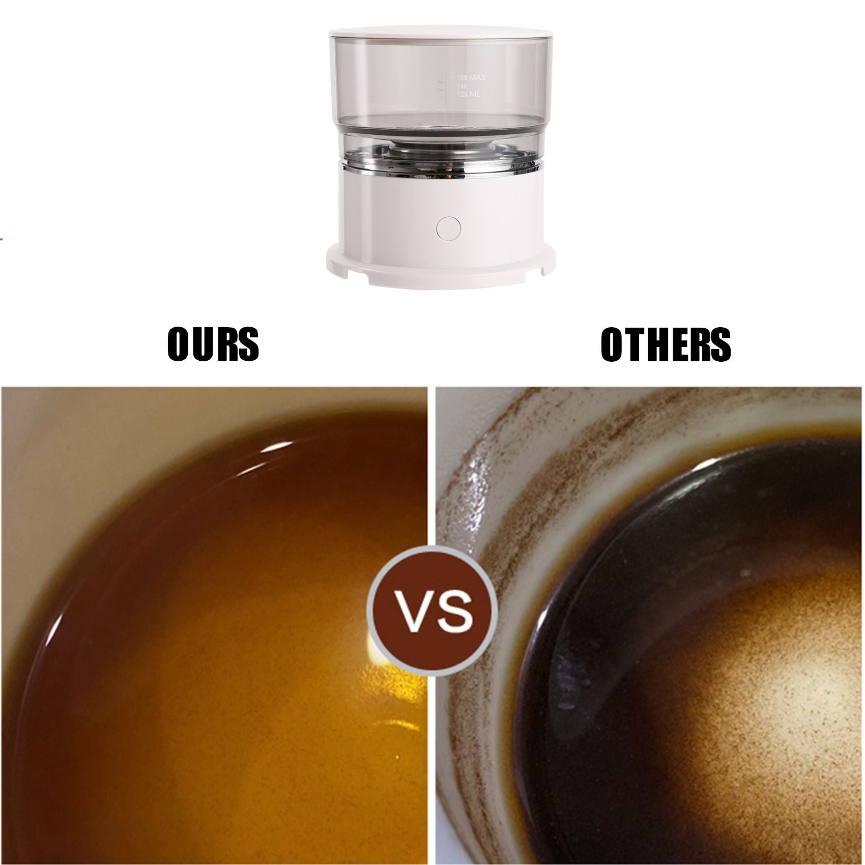 Mini Coffee Brewer Portable Coffee Maker Single Serve Cup Drip Coffee Making Machine
