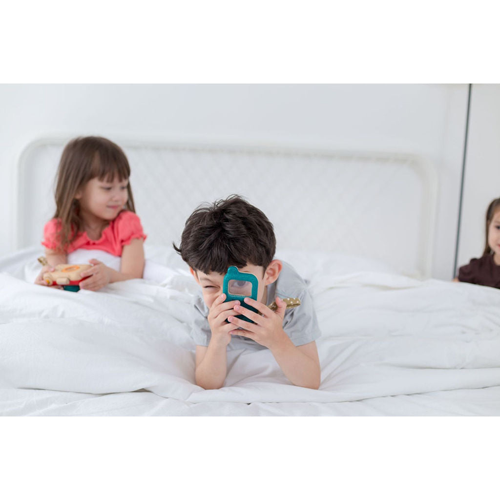 PlanToys «هاتفي الأول» — هاتف خشبي للأطفال
