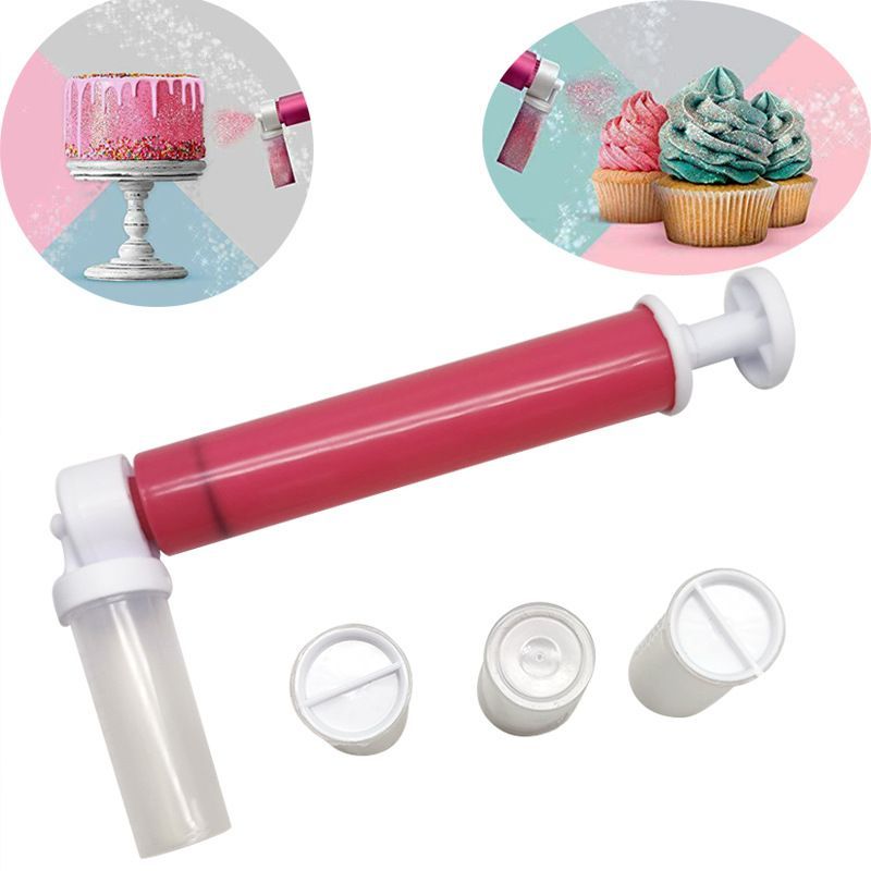 Manual Airbrush for Decorating Cakes, Cupcakes and Desserts