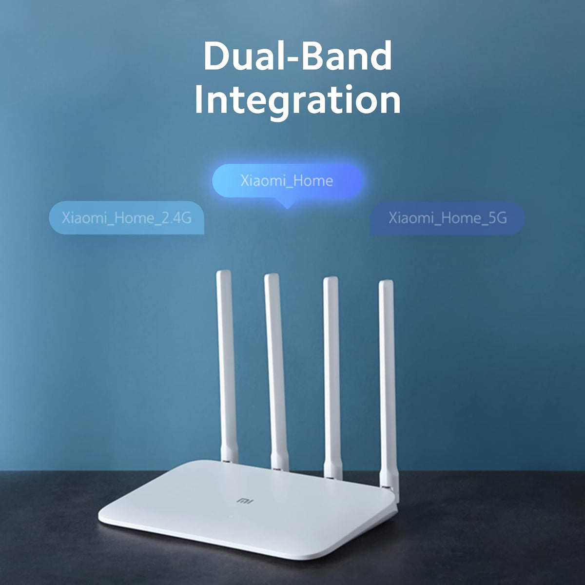 Xiaomi Mi Router 4A Dual-Band Wi-Fi, Gigabit Ports, White