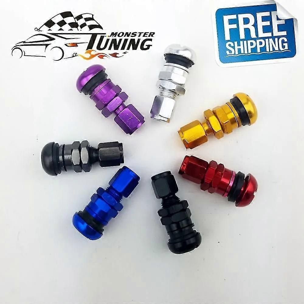 Universal 4 Rays Volk Racing Forged Aluminum Valve Stem Caps Wheels Rims -motor Vehicle Wheel Parts