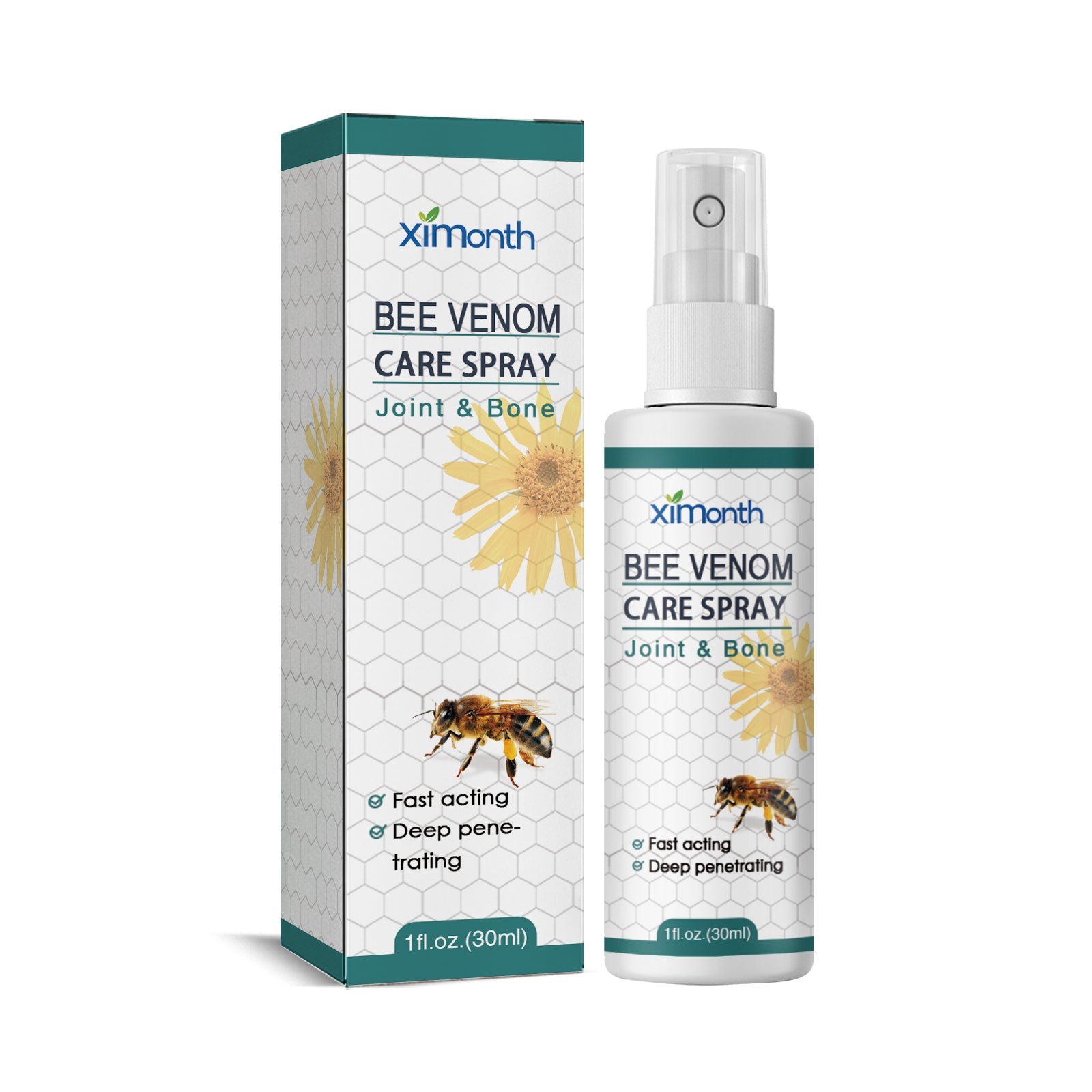 Relieve Joint Pain Naturally with Bee Venom Spray, Fast Pain Relief for Hands, Legs, Knees ,30ml