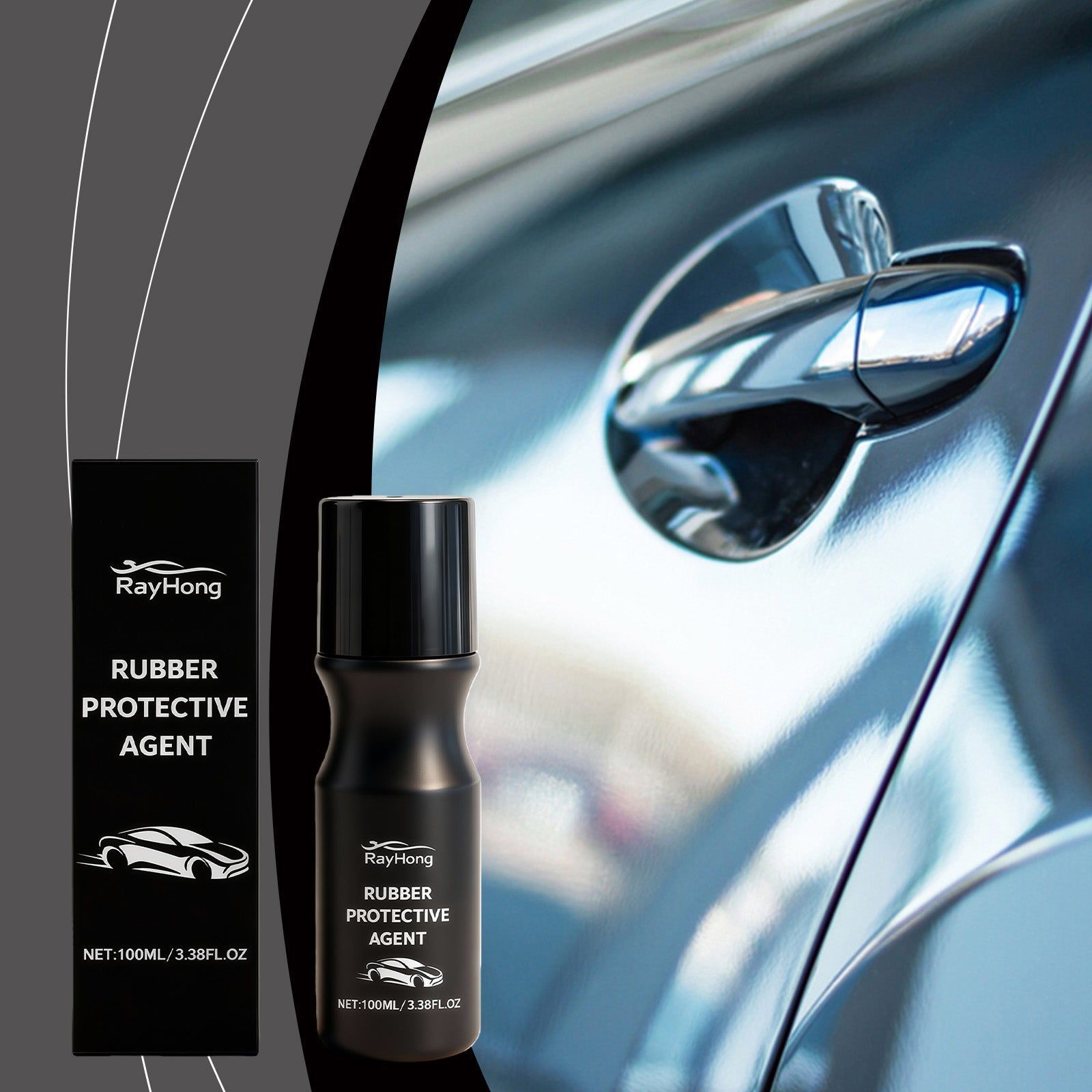 Automobile Lubrication Spray, Rubber Protectant, Extend Car Part Life, Easy to Use ,100ml
