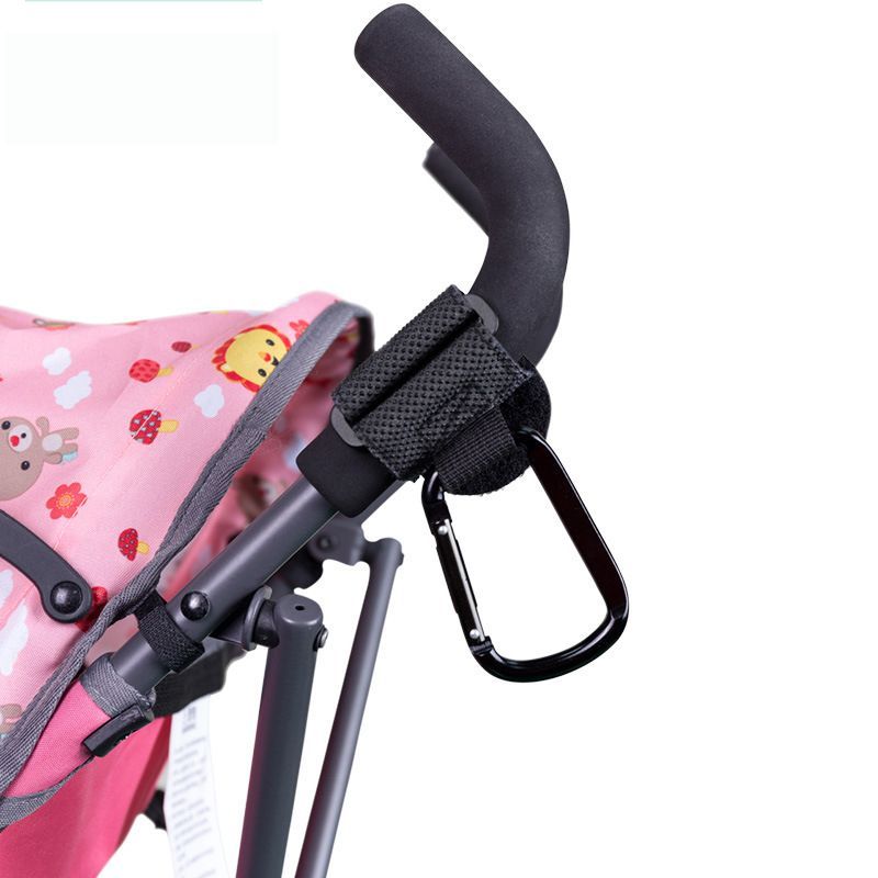 2pcs Stroller Hook Wheelchair Clip Baby Carriage Bag Hanger Hanging Hook