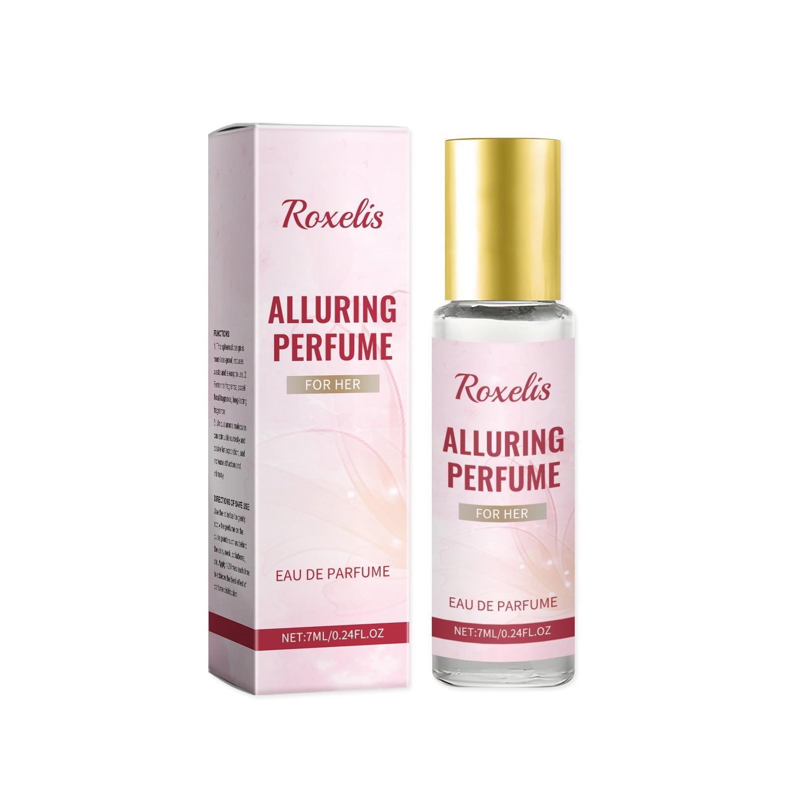 Charm Light Floral Perfume, Long-lasting Fresh Scent, Elegant Fragrance for Confidence ,7ml