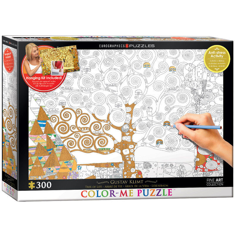 Tree Of Life / Color Me Puzzle - 300 Pieces Puzzle