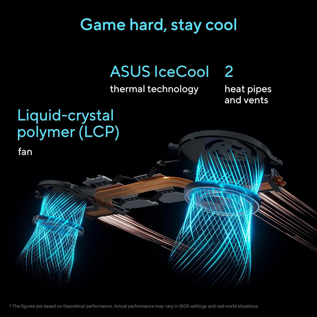 ASUS V16 Laptop 16inch WUXGA 144Hz Display, Intel Core 5 210H Processor, 16GB DDR5 RAM, 512GB PCIe 4.0 SSD, NVIDIA GeForce RTX 4050 6GB GDDR6, Windows 11 Home, Matte Black, Model: V3607VU-RP038W