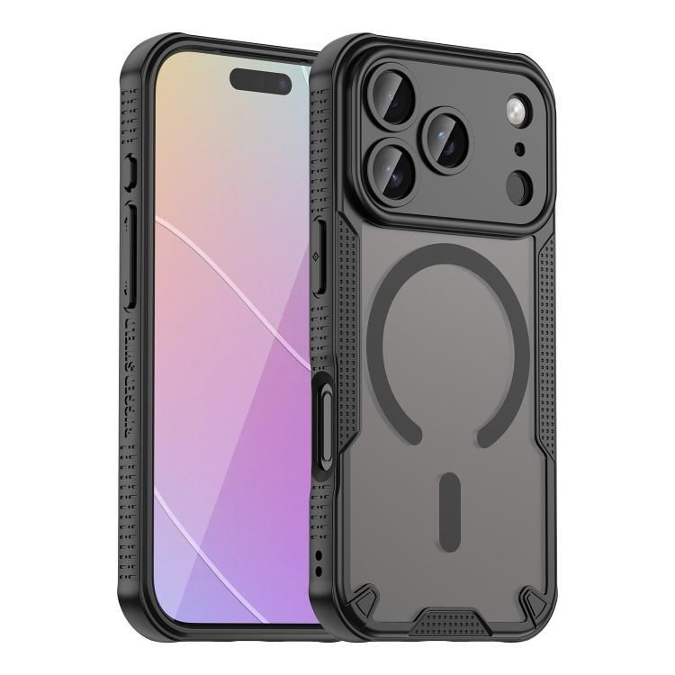 For iPhone 18 Pro Max / iPhone 17 Pro Max Armor Glaze MagSafe Magnetic Phone Case