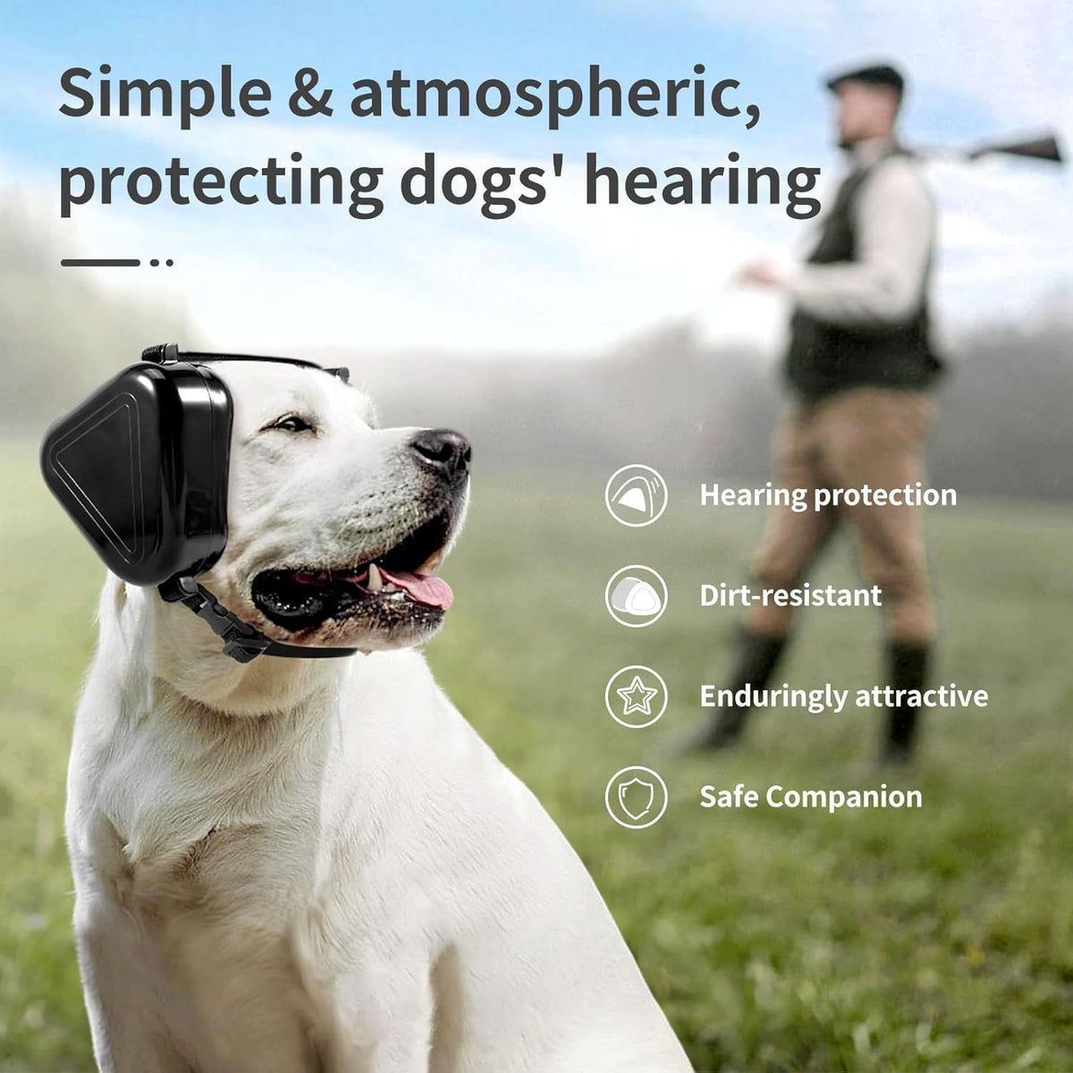 Dog Ear Muffs Noise Protection Noise Cancelling Headphones for Dogs