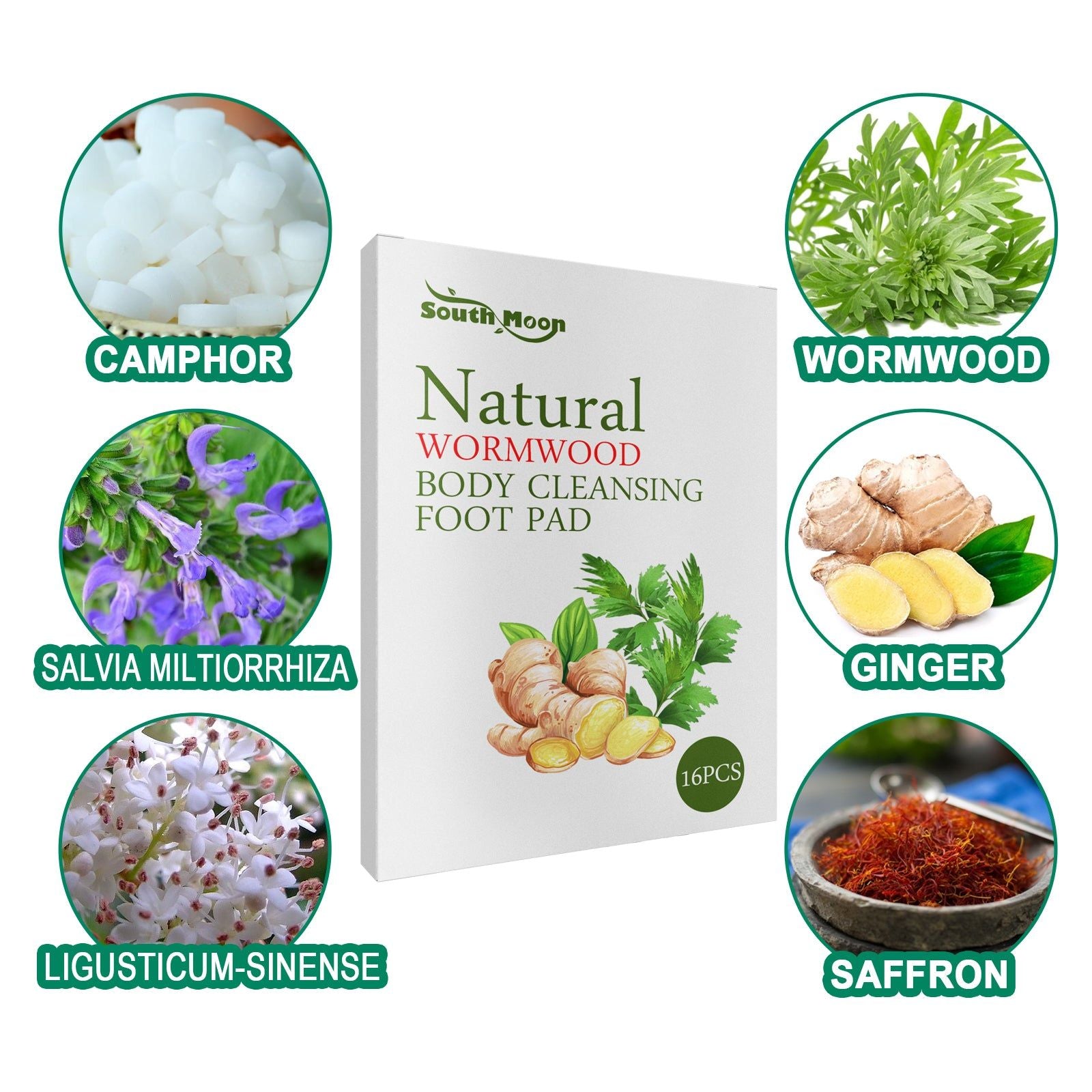 Body Cleansing Pads, Relieve Pain Fatigue, Slimming, Sleep Aid, Foot Care Patch ,16pcs