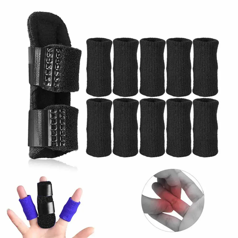 Finger Guard Sleeve Adjustable Finger Support Splint Trigger Arthritis Pain Relief