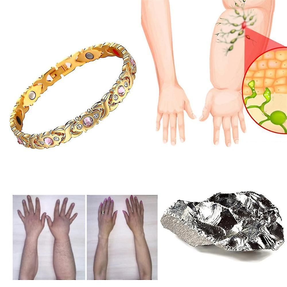 Men Women Magnetic Health Slimming Bracelet Healing Therapy Bangle Arthritis Pain Relief