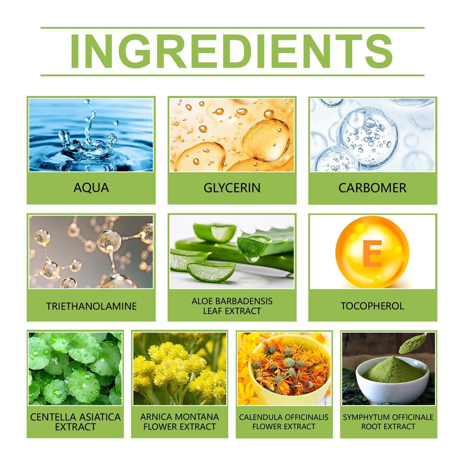 Aloe Vera Facial Care Gel, Hydrating, Brightening, Anti-Aging, Skin Repair ,80g