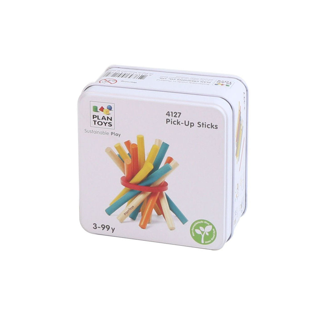 PlanToys Pick-Up Sticks — Wooden Classic Game