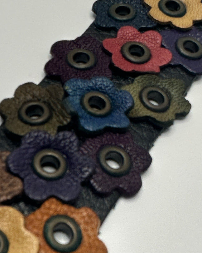 Hartouka Wildflower Leather Bracelet