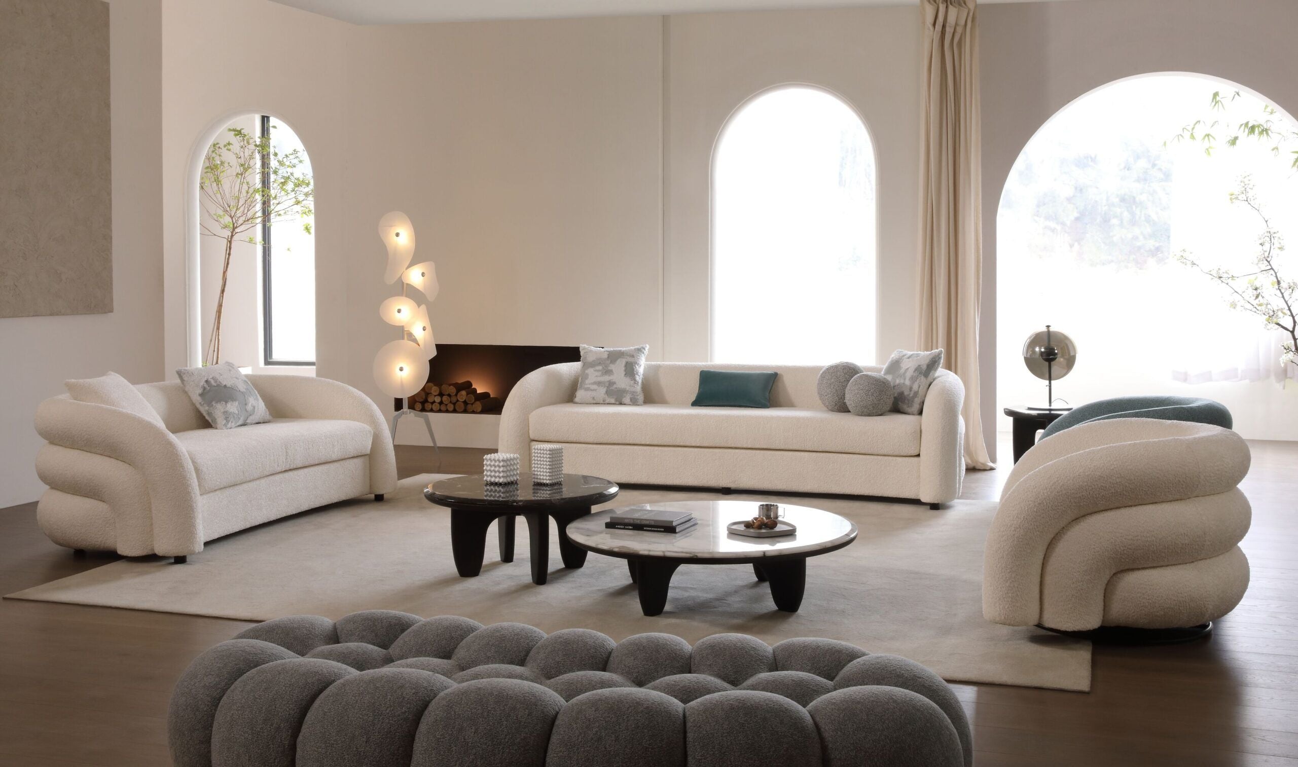 Mid-Century Modern Sofa Set #BK2472