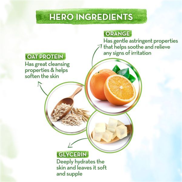 ماما إيرث أوريجينال أورانج بودي ووش للأطفال، 300 مل