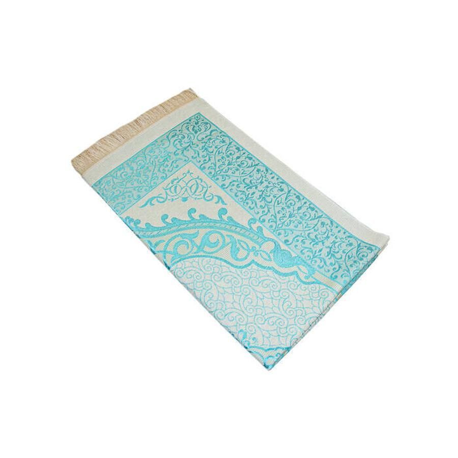 Gift Prayer Rug Pearl Rosary Cylinder Box 117*67 cm Taffeta Fabric Muslim Islamic Ramadan