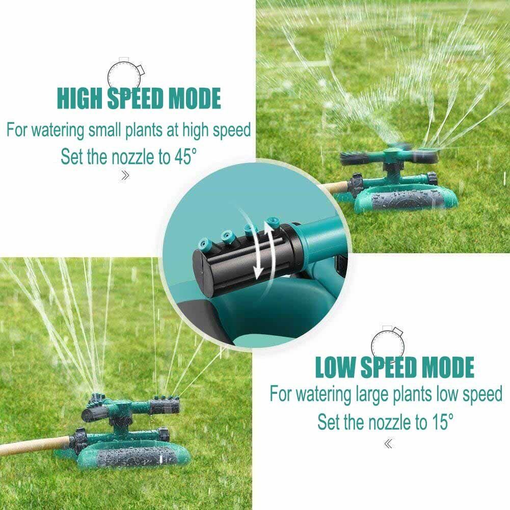 Garden Sprinkler Automatic 360 Degree Rotating Irrigation System Watering