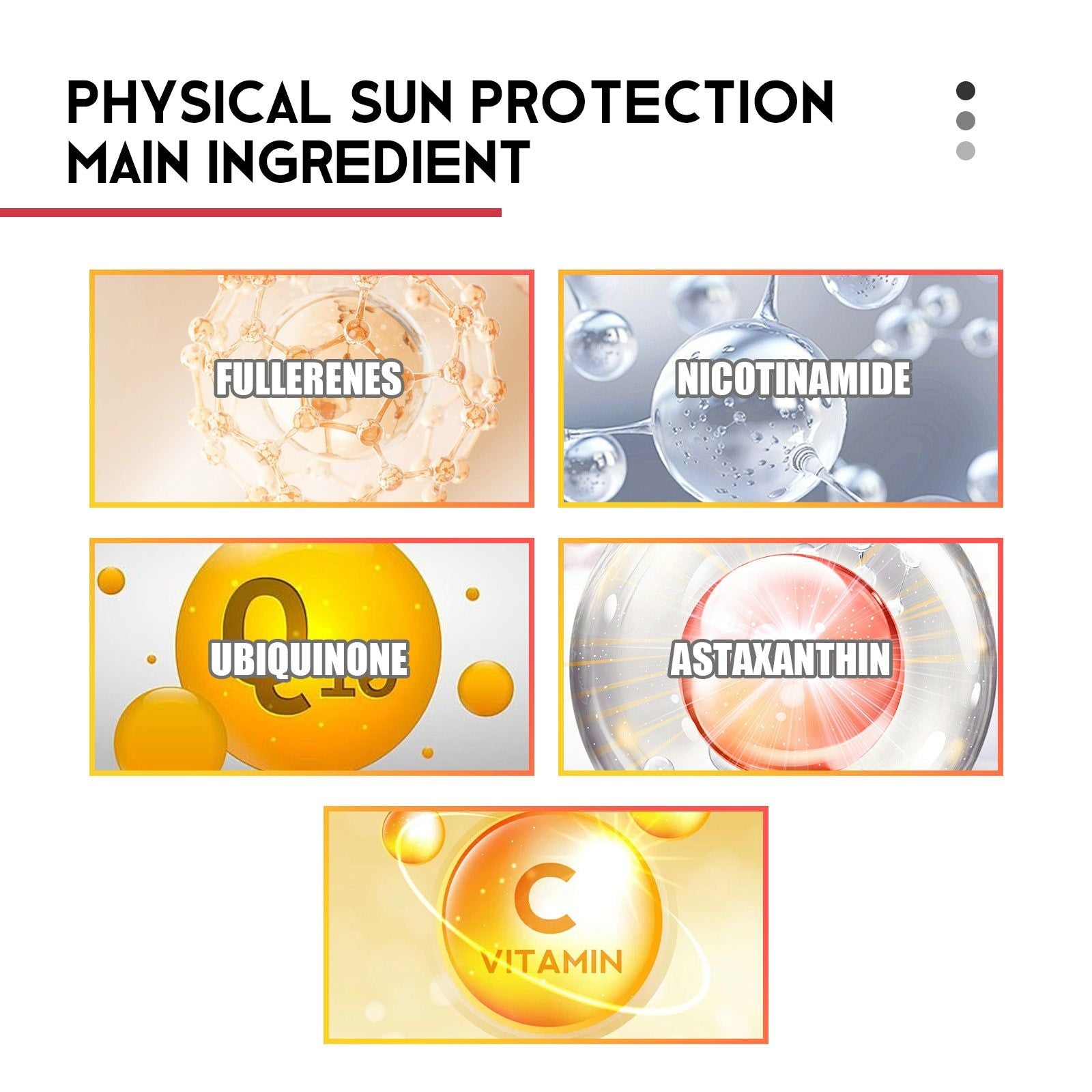 Bio Sun Stick Defense SPF 50, Brightening, Moisturizing, Waterproof, Fast Film Formation ,15g