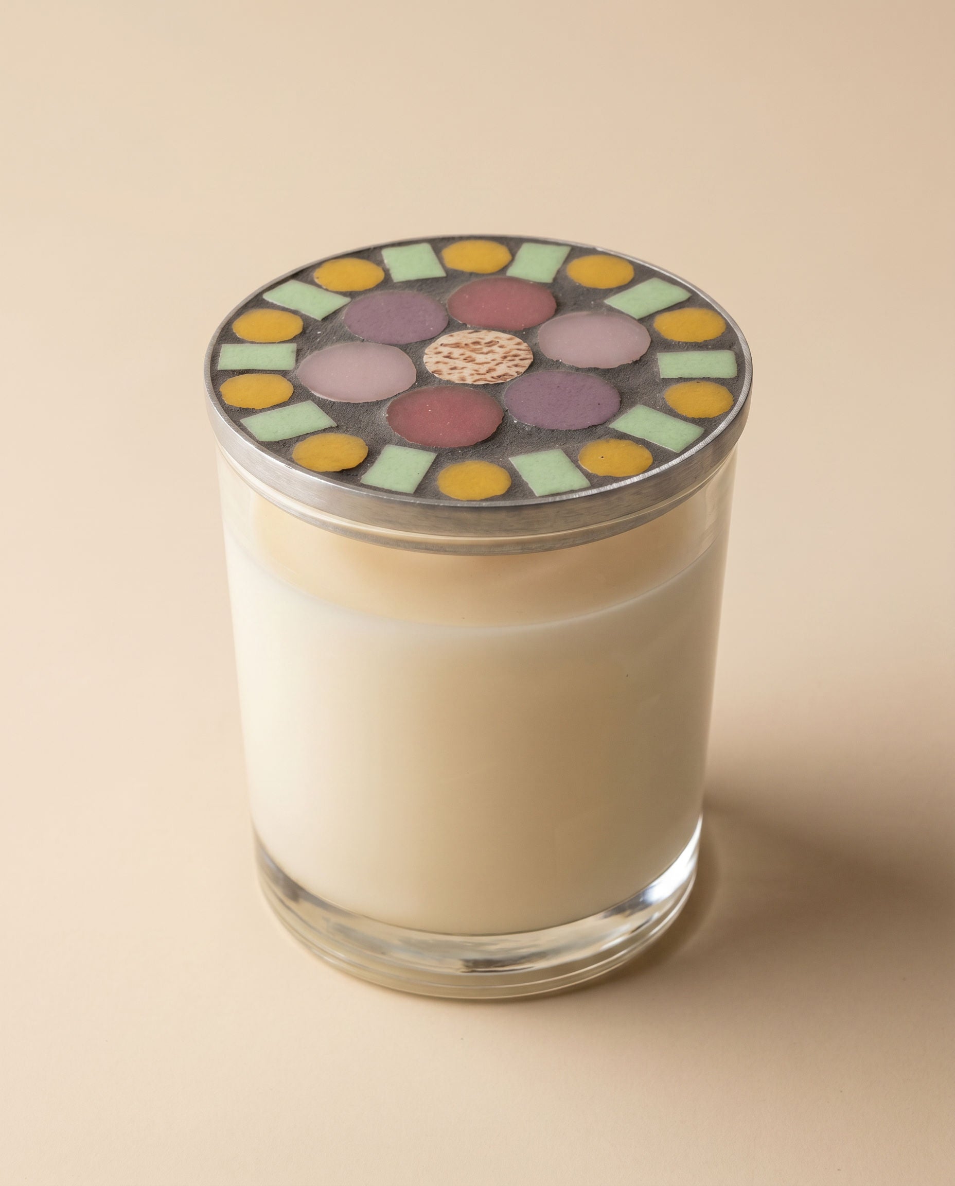 Dana Adada Glass Scented Mosaic Candle