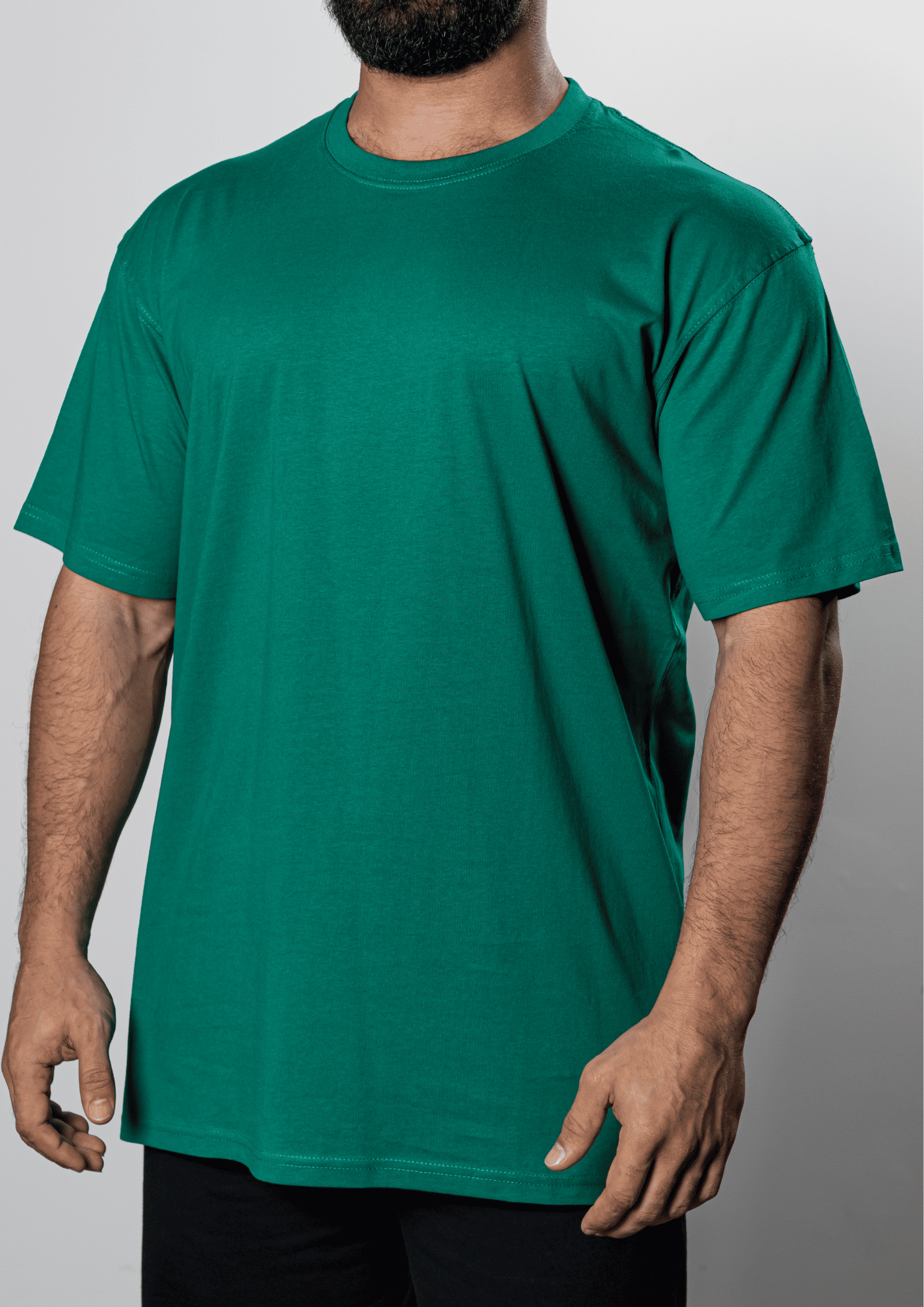 NO JEANS Cotton T-shirts – Green