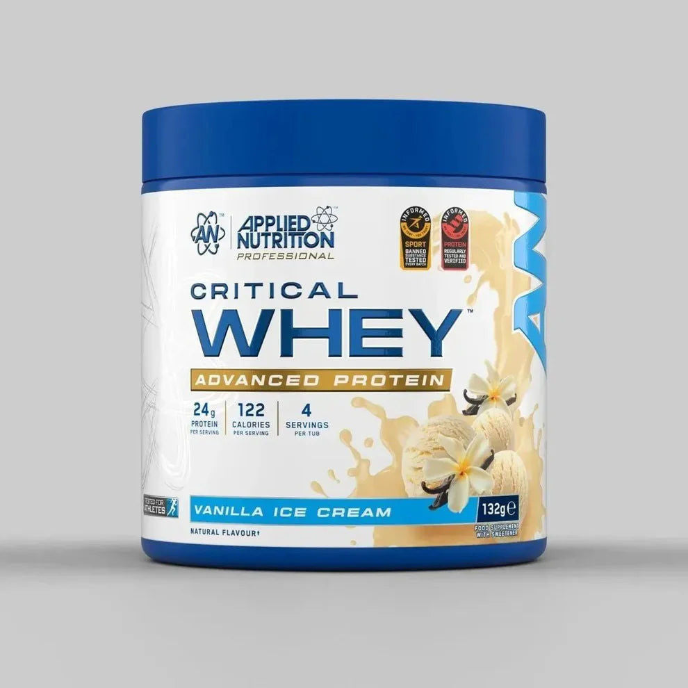AN CRITICAL WHEY 132G VANILLA ICE CREAM