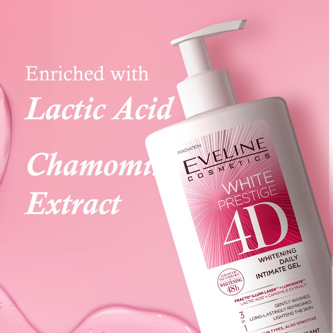 جل Ev White Prestige 4D للتبييض اليومي للمناطق الحساسة 250 مل