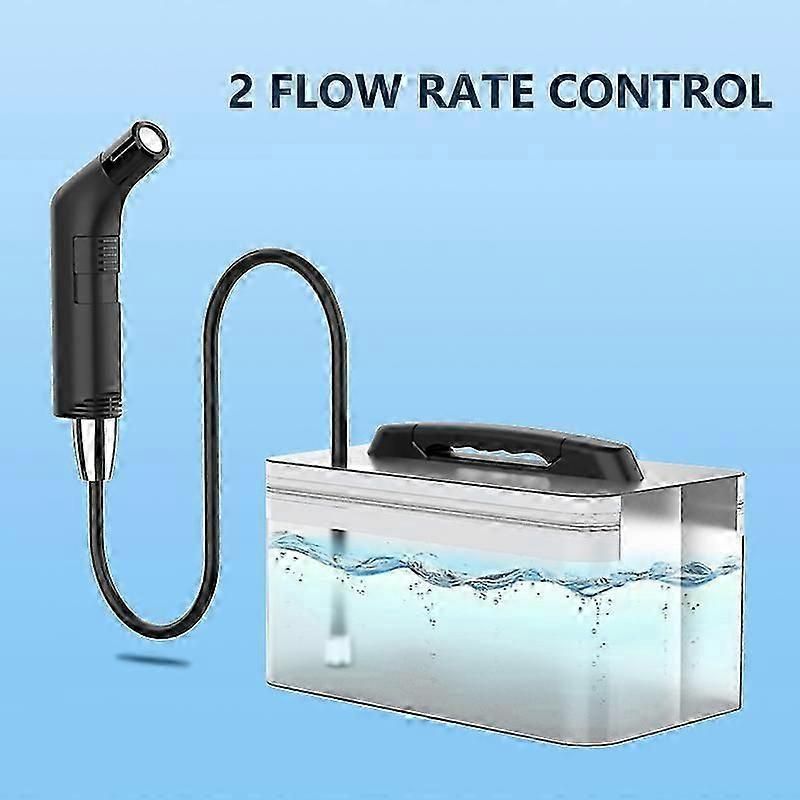 New Wower Portable Electric Bidet For Personal Hygiene Cleaning 2.3l Shattaf Rechargeable Travel Camping Bidet Shower Sprayer