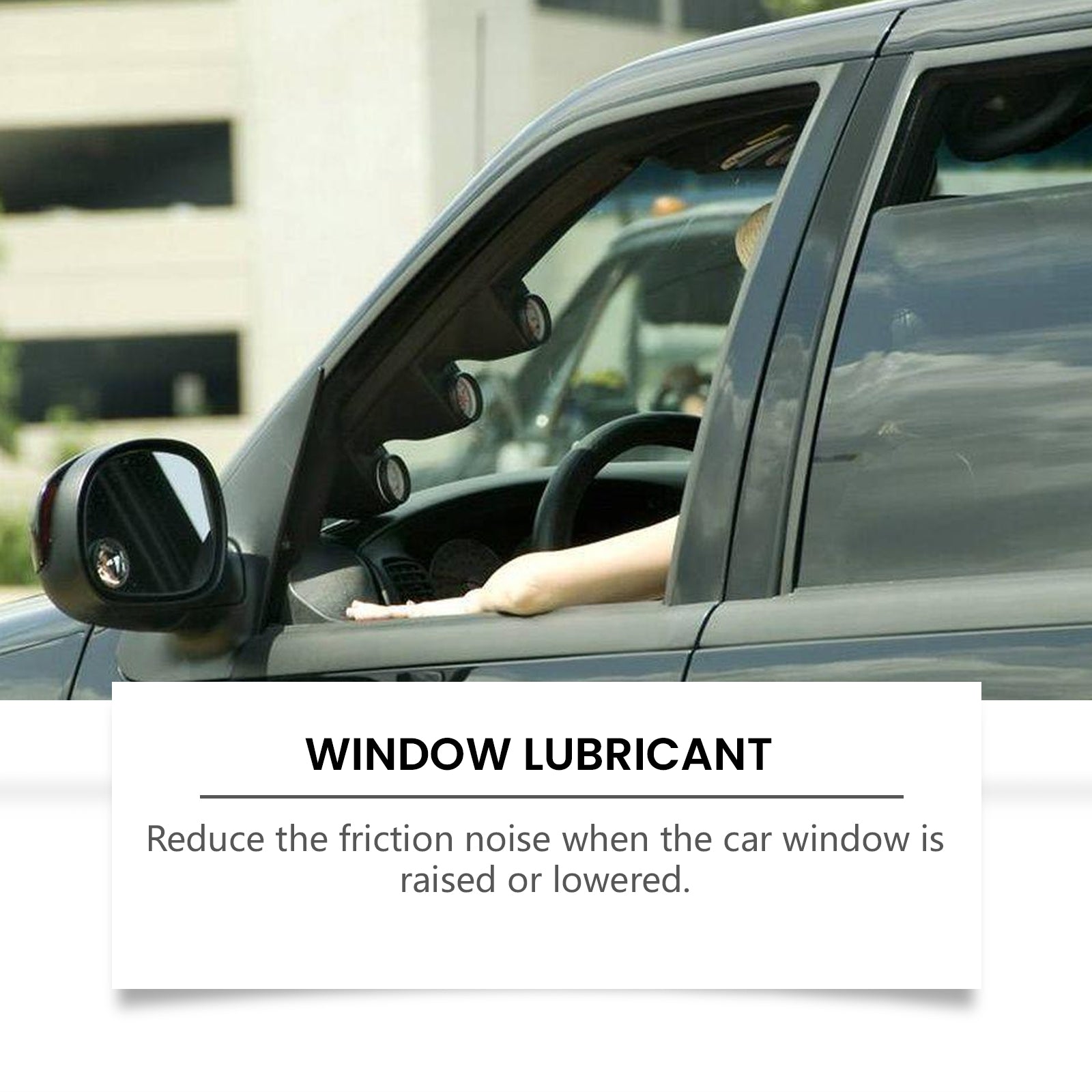 Car Care Noise Reduction Lubricant, Long-Lasting Smooth Window Movement, Anti-Aging Solution ,100ml