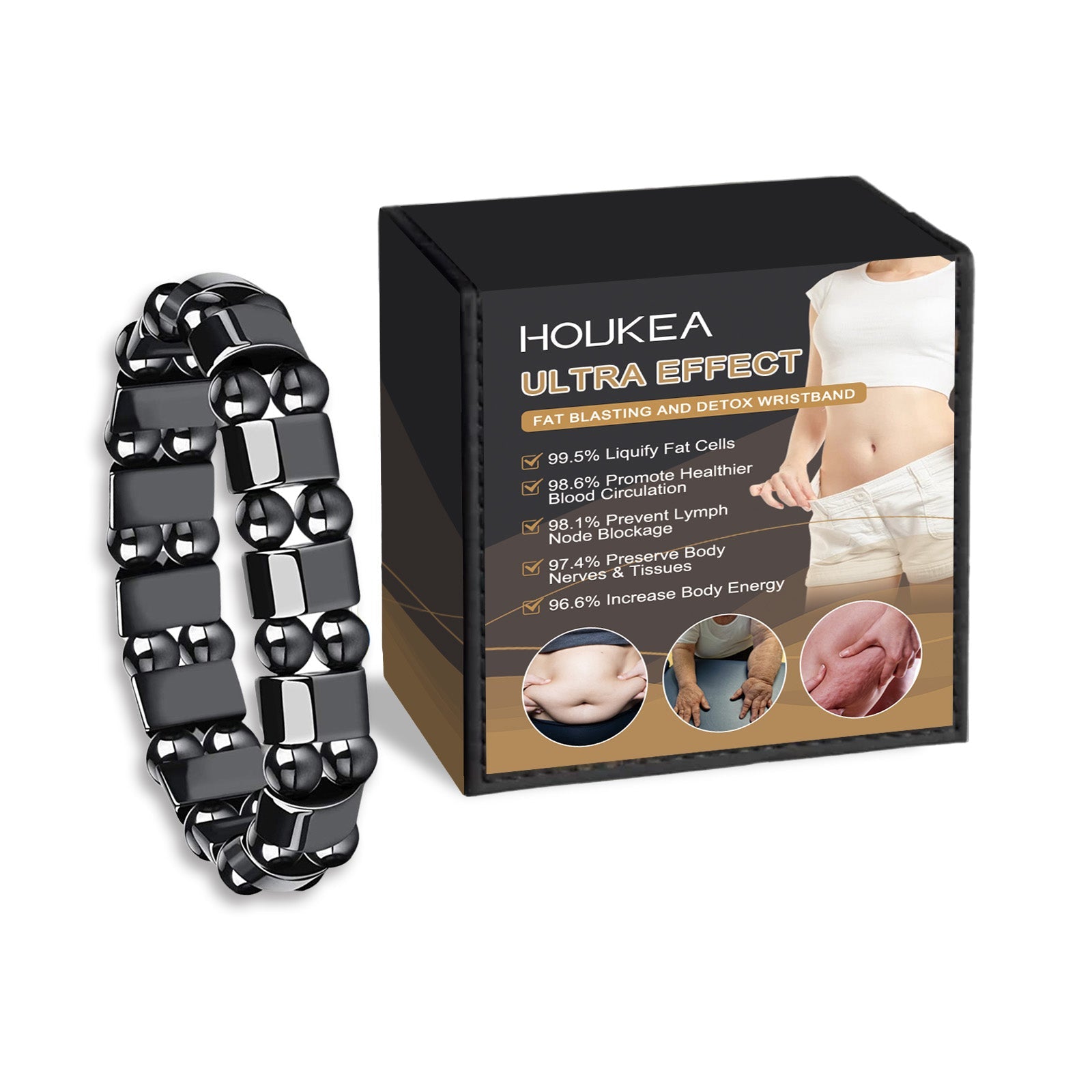 Boost Your Body Care with Magnetic Bracelets, Improve Circulation & Fat Loss ,1pcs
