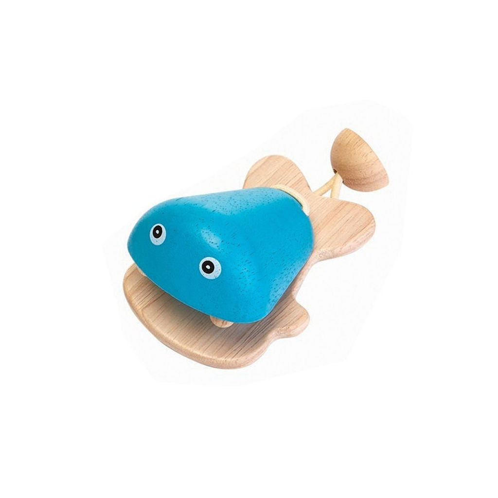 كاستانيت السمكة من PlanToys — لعبة موسيقية خشبية