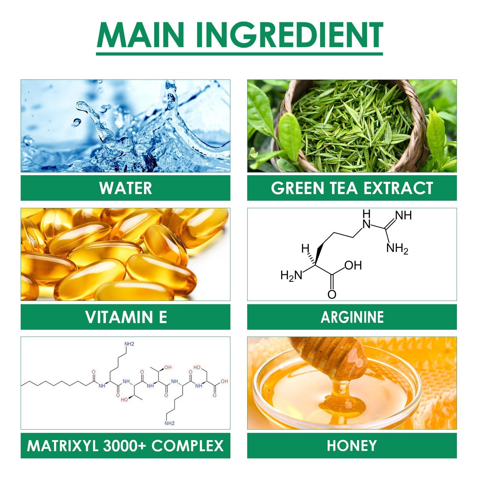 Deep Cleaning Green Tea Vitamin Mask for Acne, Pores, Hydration, Clear Skin ,12pcs