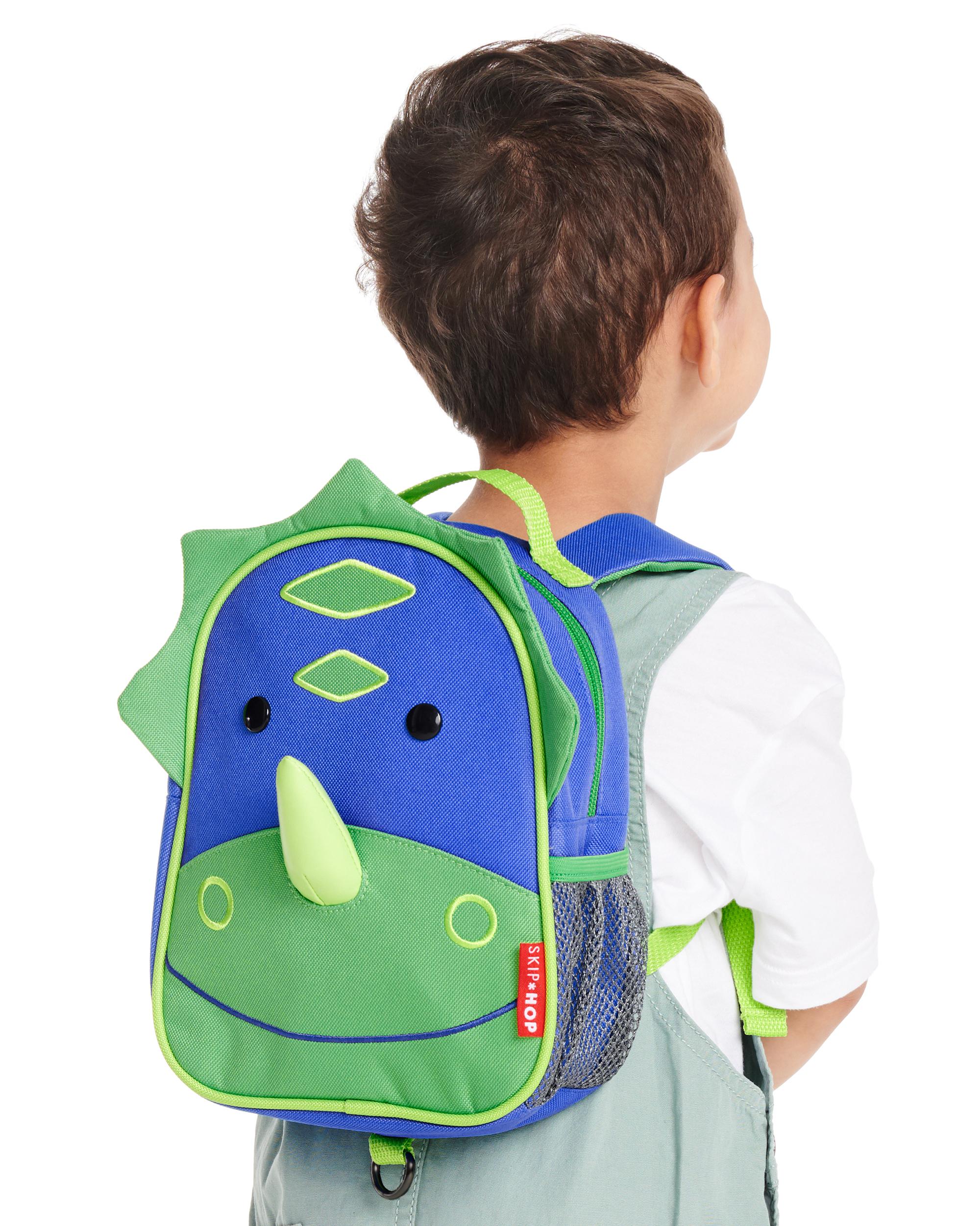 Skip Hop Zoo Mini Backpack with Safety Harness-  Dinosaur