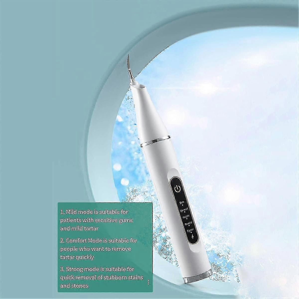 Ultrasonic Dog Plaque and Tartar Remover With LED Light and 5 Modes