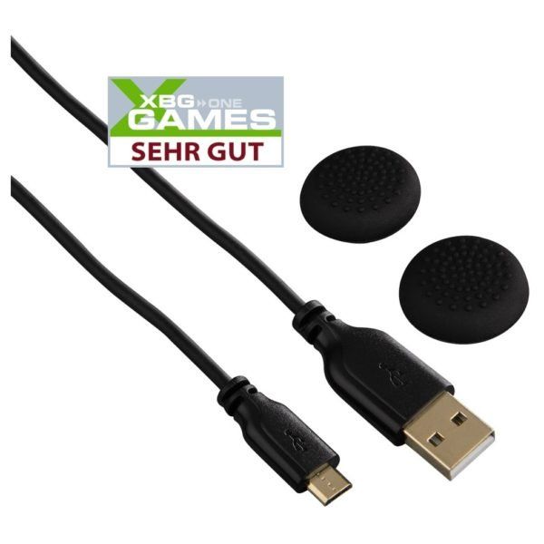 HAMA 115471 CONTROL CHARGE CABLE 3meter PS4 BLACK