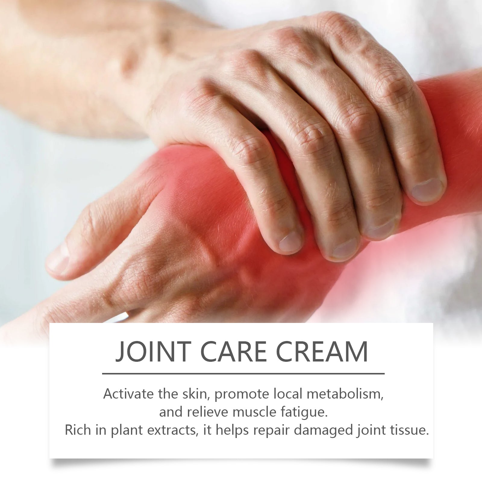 Thermal Acid Joint Care Cream, Fast Relief for Sore Muscles, Blood Circulation, Natural Pain Relief ,30g