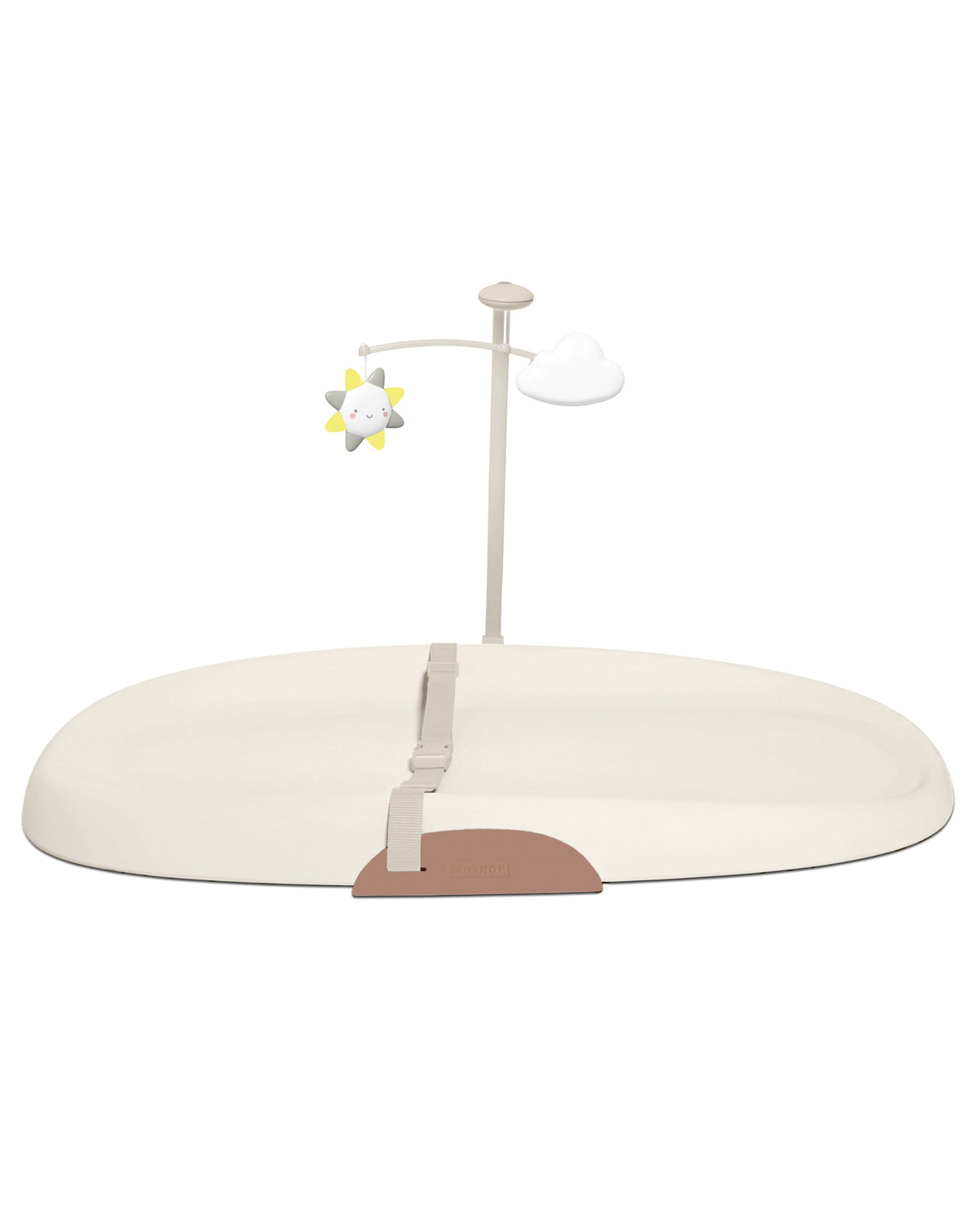 Skip Hop Nursery Style Wipe-Clean Changing Pad - Beige/Brown