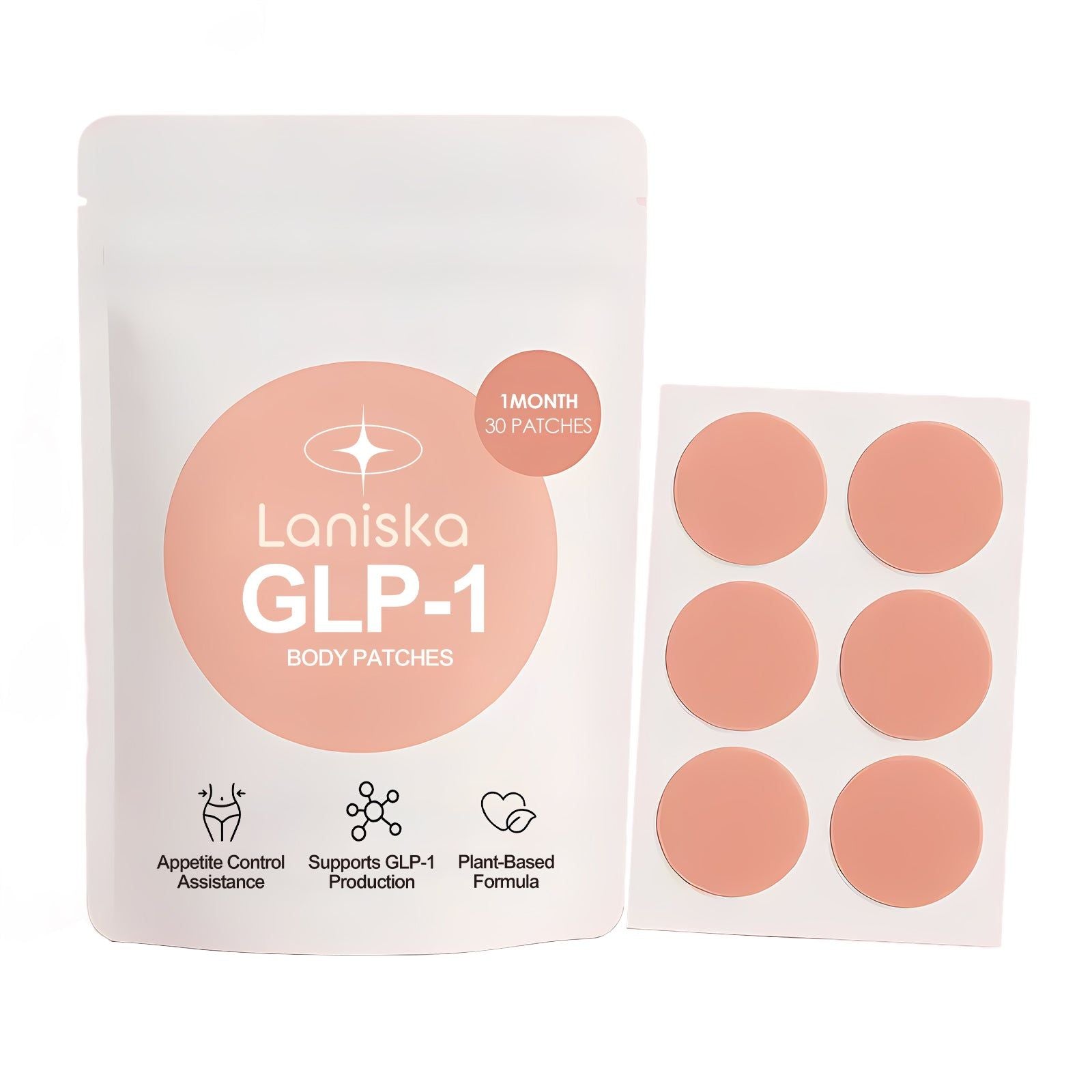 Body Care Patches, Skin Line Protection, Weight Management, Easy to Use ,30pcs