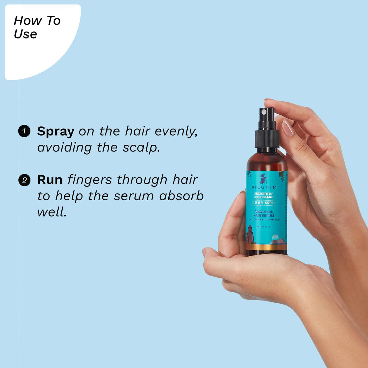 Pilgrim Argan Oil Hair Serum 100 ml